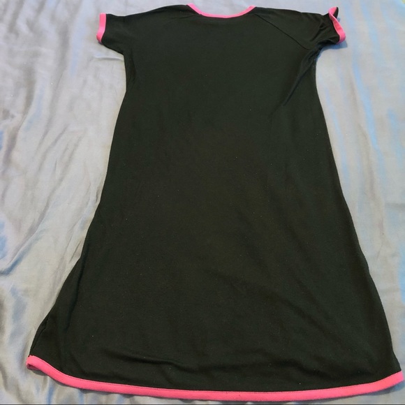 Marks & Spencer Snoopy Long Pajama Nightgown T-Shirt Crystal Embellishments - Picture 6 of 6